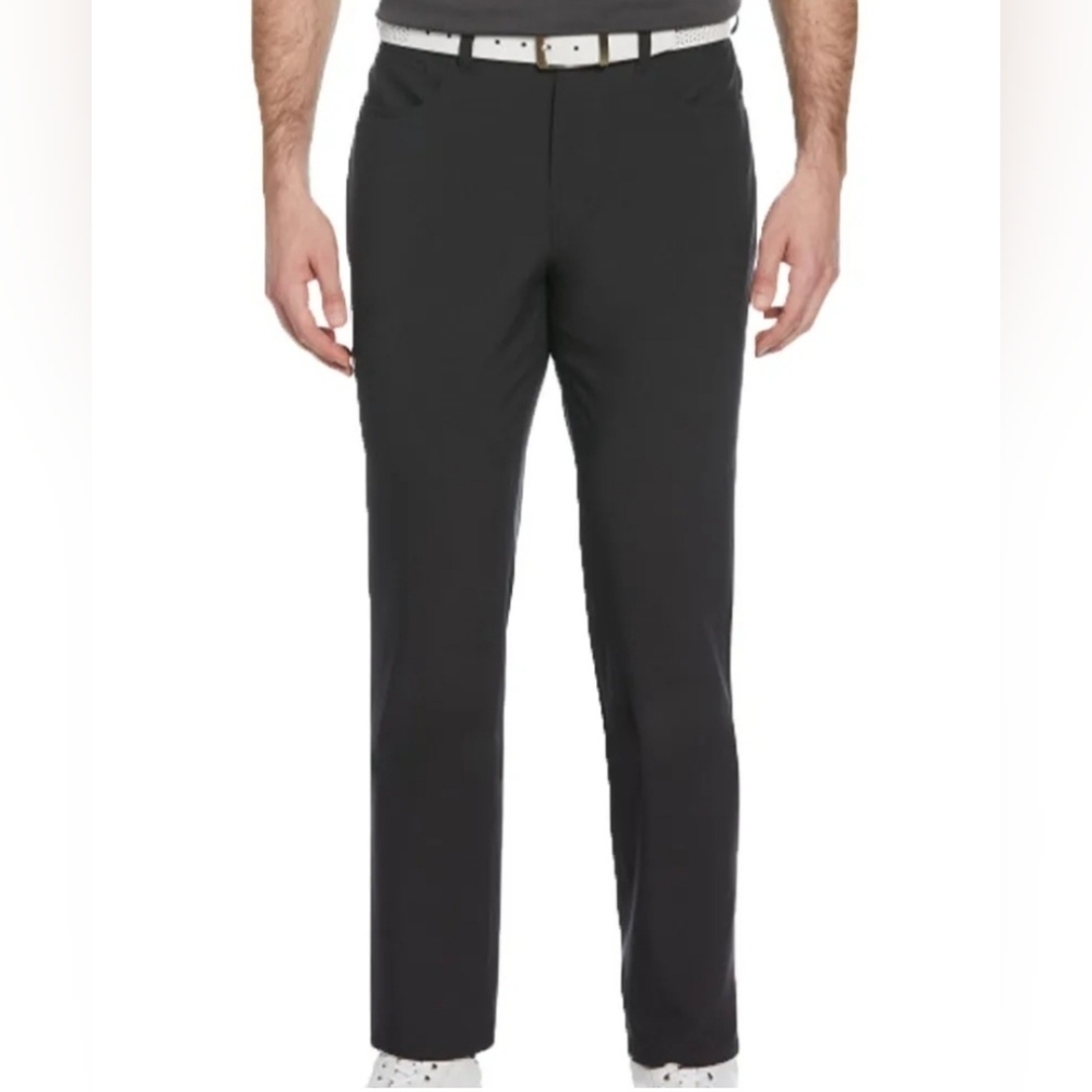 Ben Hogan 5 Pocket 4 Way Stretch Performance Mens 36 X 32 Black Heather